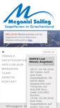 Mobile Screenshot of meganisi-sailing.de